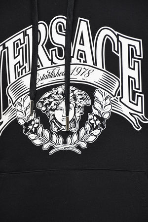 Hoodie Aus Gebürsteter Baumwolle Mit Ikonischem Print