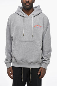Brushed Cotton Hooded Sweatshirt STAR ARROW Skate Fit