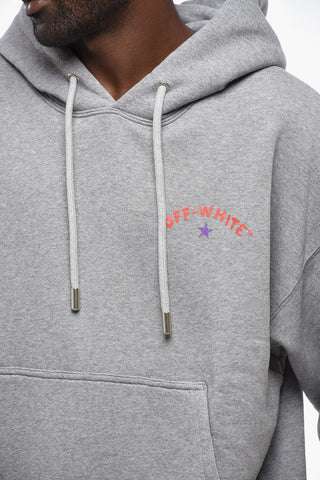 Sweatshirt Mit Kapuze STAR ARROW Skate Fit Aus Gebürsteter Baumwolle