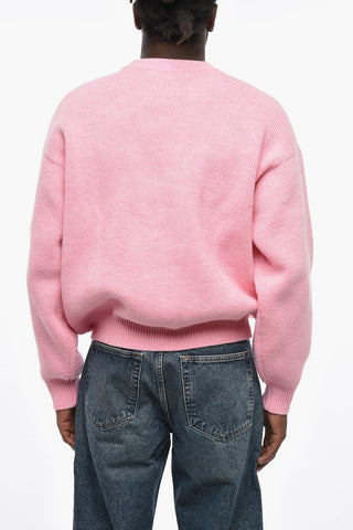 Crewneck Sweater with Tone-on-Tone Logo