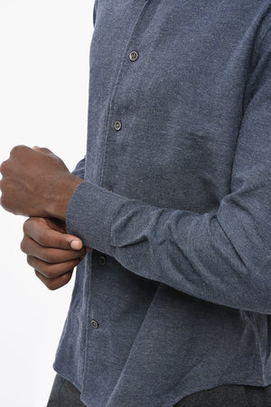 CIRCLE Solid Herringbone Shirt