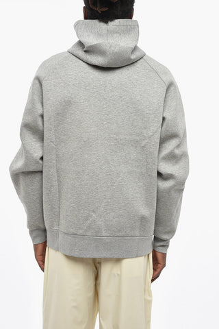 Lightweight Neoprene Sweatshirt with Zip Closure