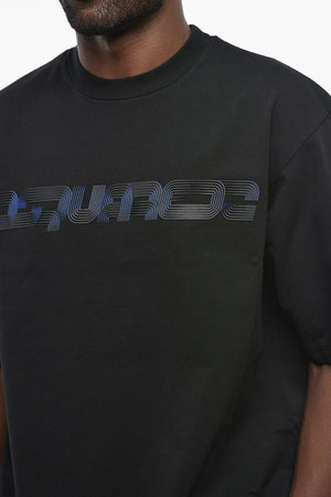 T-Shirt Loose Fit Mit Logo-Prägung