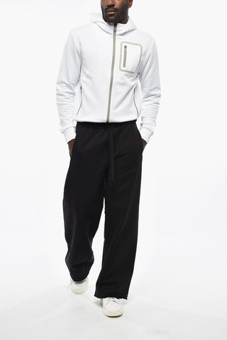 Brushed-Cotton Straight-Leg Joggers
