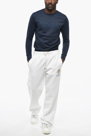 Lightweight Cotton Joggers With Drawstring