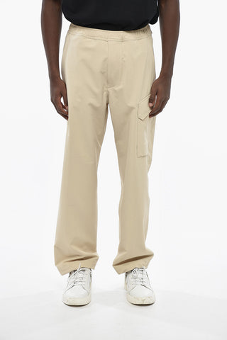 Casual Nylon Pants With Elastic Waist