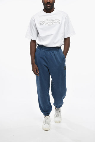 Acid-Wash Cotton Joggers