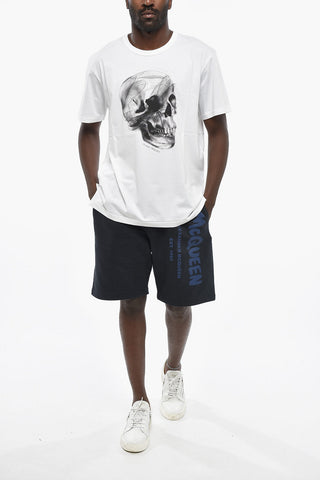 Crewneck Loose-Fit T-Shirt with Iconic Print