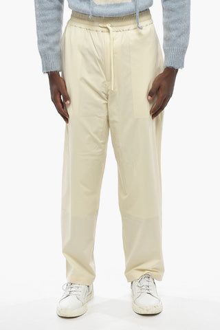 Pantaloni in Nylon con Elastico in Vita