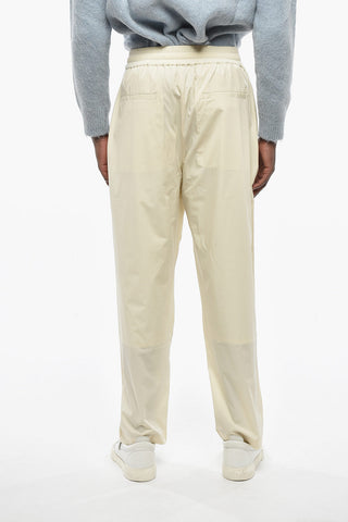 Pantaloni in Nylon con Elastico in Vita