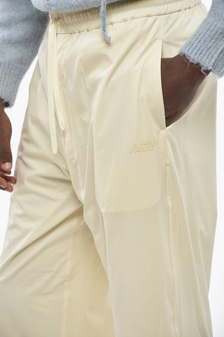 Pantaloni in Nylon con Elastico in Vita