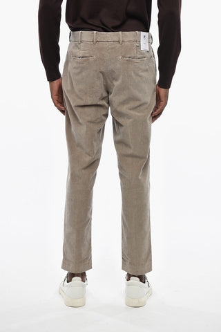 Ribbed Velour Pants REBEL FIT