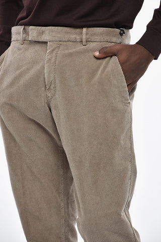 Ribbed Velour Pants REBEL FIT