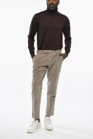 Ribbed Velour Pants REBEL FIT