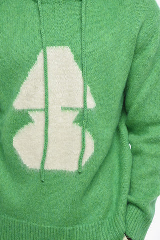 Wool-Blend Hooded Sweater