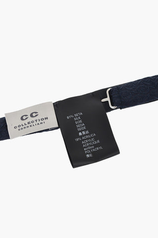 CC COLLECTION Papillon in Misto Seta e in Jacquard
