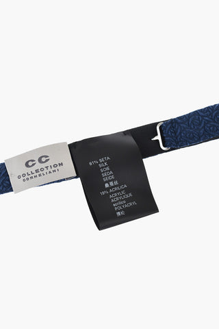 CC COLLECTION Papillon in Misto Seta e in Jacquard