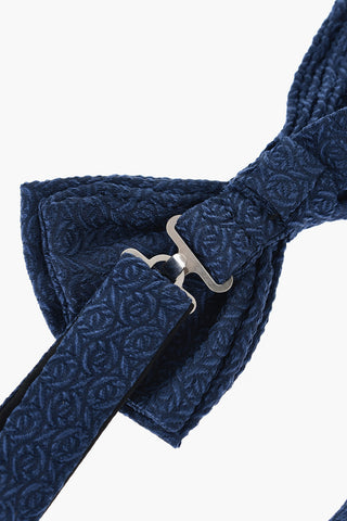CC COLLECTION Papillon in Misto Seta e in Jacquard