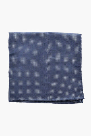 Set Cravatta Gemelli e Fazzoletto da Taschino in Seta e in Micro Pois