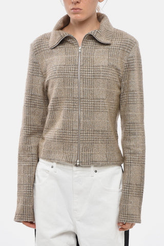 Slim-Fit Zip Cardigan