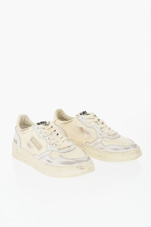 Sneakers Basse SUPER VINTAGE in Pelle