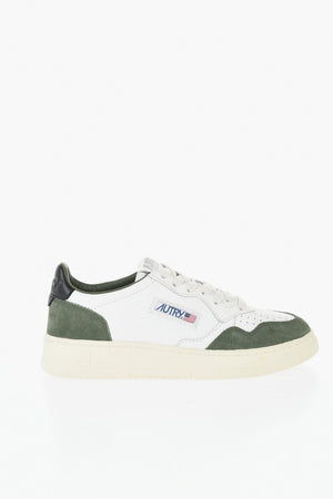 Leather and Suede Low-Top Sneakers MEDALIST