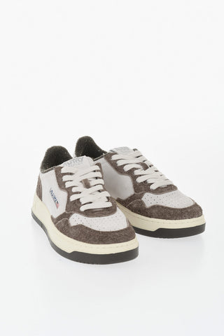Niedrige Veloursleder-Sneaker MEDALIST