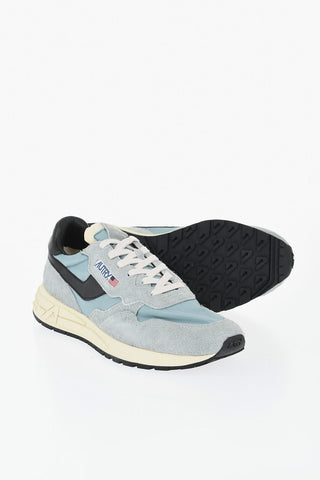 Low-Top Sneaker REELWIND Aus Nylon Und Wildleder