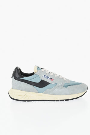 Low-Top Sneaker REELWIND Aus Nylon Und Wildleder