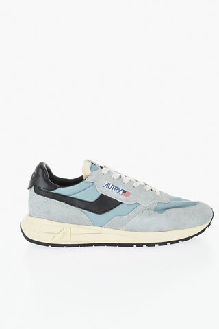 Low-Top Sneaker REELWIND Aus Nylon Und Wildleder