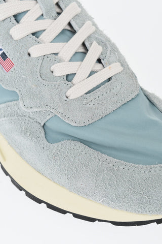 Low-Top Sneaker REELWIND Aus Nylon Und Wildleder