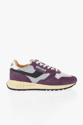 Sneakers Basse REELWIND in Pelle e Tessuto