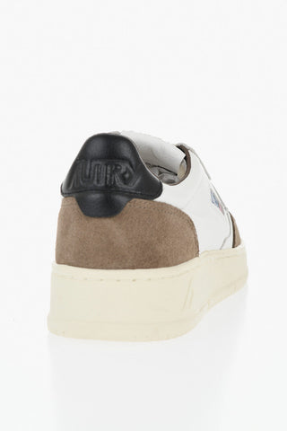 Niedrige Leder-Sneaker MEDALIST mit Wildleder-Finish