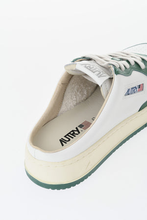 Bicolor Leather Mule Sneakers MEDALIST