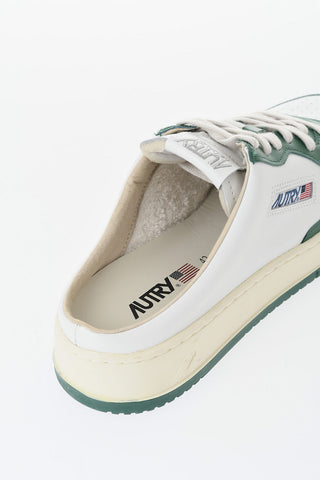 Bicolor Leather Mule Sneakers MEDALIST