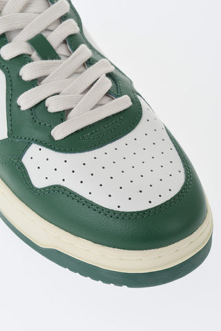 Bicolor Leather Mule Sneakers MEDALIST