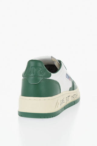 Low Two-Tone Leather Sneakers MEDALIST