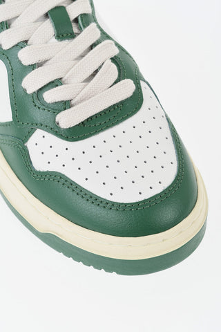 Low Two-Tone Leather Sneakers MEDALIST