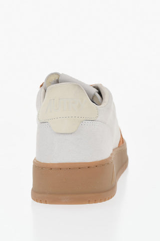 Bicolor Suede Low-Top Sneakers MEDALIST