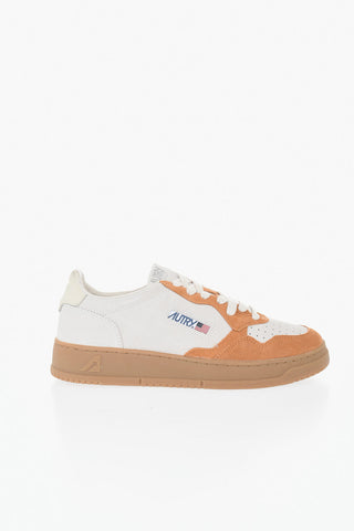 Bicolor Suede Low-Top Sneakers MEDALIST