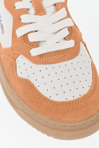 Bicolor Suede Low-Top Sneakers MEDALIST