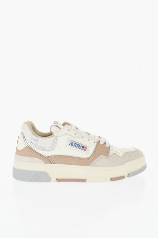 Low-Top Sneakers CLC Leather And Suede With Metallic Details