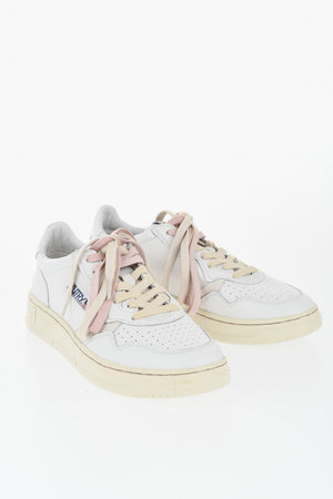 Niedrige Sneaker MEDALIST Aus Leder Mit Zweifarbigen Schnürsenkeln