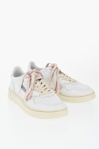 Leather Low-Top Sneakers MEDALIST With Two-Tone Laces