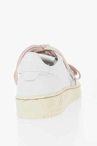 Leather Low-Top Sneakers MEDALIST With Two-Tone Laces