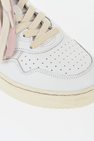 Leather Low-Top Sneakers MEDALIST With Two-Tone Laces