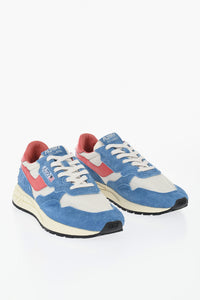 Sneakers Basse REELWIND in Pelle e Tessuto