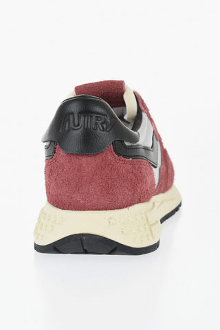 Low-Top REELWIND Nylon and Suede Sneakers
