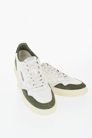 Niedrige Sneaker MEDALIST aus Leder und Veloursleder