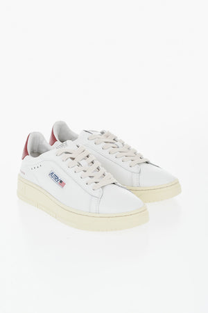 Sneakers DALLAS in Pelle con Dettaglio a Contrasto